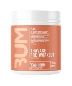 Thavage Pre-Workout, Peach Bum - 520g