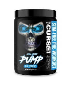 The Curse! Stim-Free Pump, Blue Raspberry - 572g