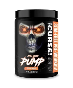 The Curse! Stim-Free Pump, fersken-mango – 572 g