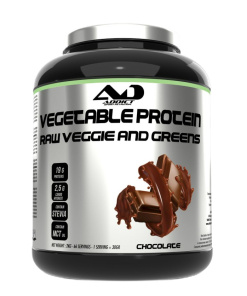 Vegetable Protein Raw Veggie and Greens, Chocolate - 2000g