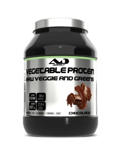 Vegetable Protein Raw Veggie and Greens, Chocolate - 750g