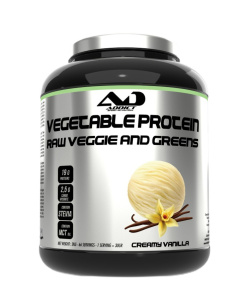 Vegetable Protein Raw Veggie and Greens, Creamy Vanilla - 2000g