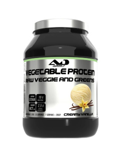 Vegetable Protein Raw Veggie and Greens, Creamy Vanilla - 750g