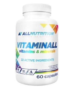 Vitaminall Vitamiinit ja kivennäisaineet – 60 kapselia