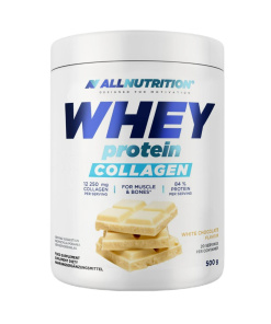 Whey Protein Collagen, White Chocolate - 500g